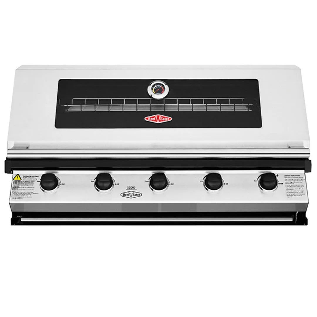 1200S Built-In 5 Burner Gas BBQ - BeefEater