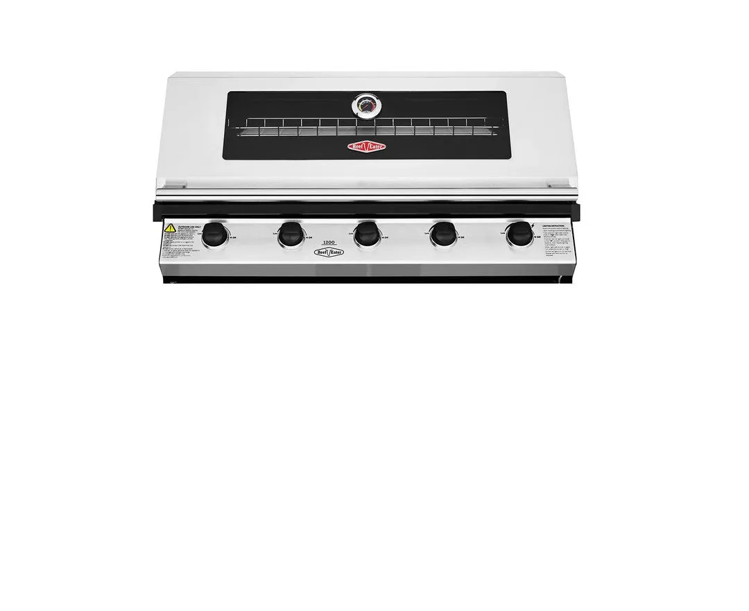 1200S Built-In 5 Burner Gas BBQ - BeefEater