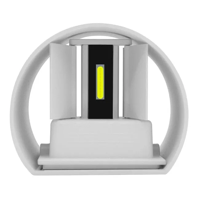 12W Modern Brief Round Cube Adjustable Surface Mounted Outdoor LED Wall Light Waterproof Wall Sconce Lamp For Corridor Porch