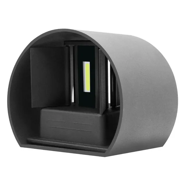 12W Modern Brief Round Cube Adjustable Surface Mounted Outdoor LED Wall Light Waterproof Wall Sconce Lamp For Corridor Porch