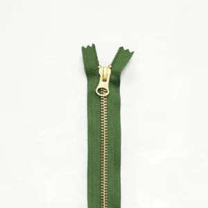 14" Brass Zipper
