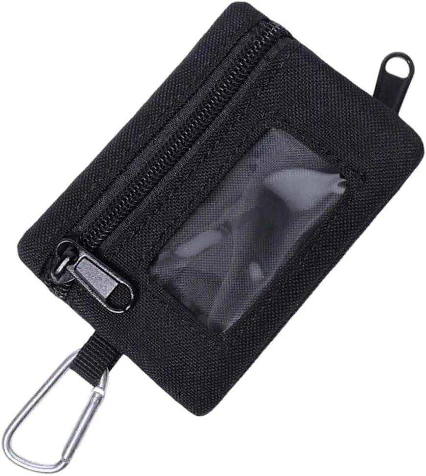 1Pc Durable Waist Bag for Outdoor Activities Portable Climbing Waist Pack Lightweight Pouch for Men for Camping and Adventure Black