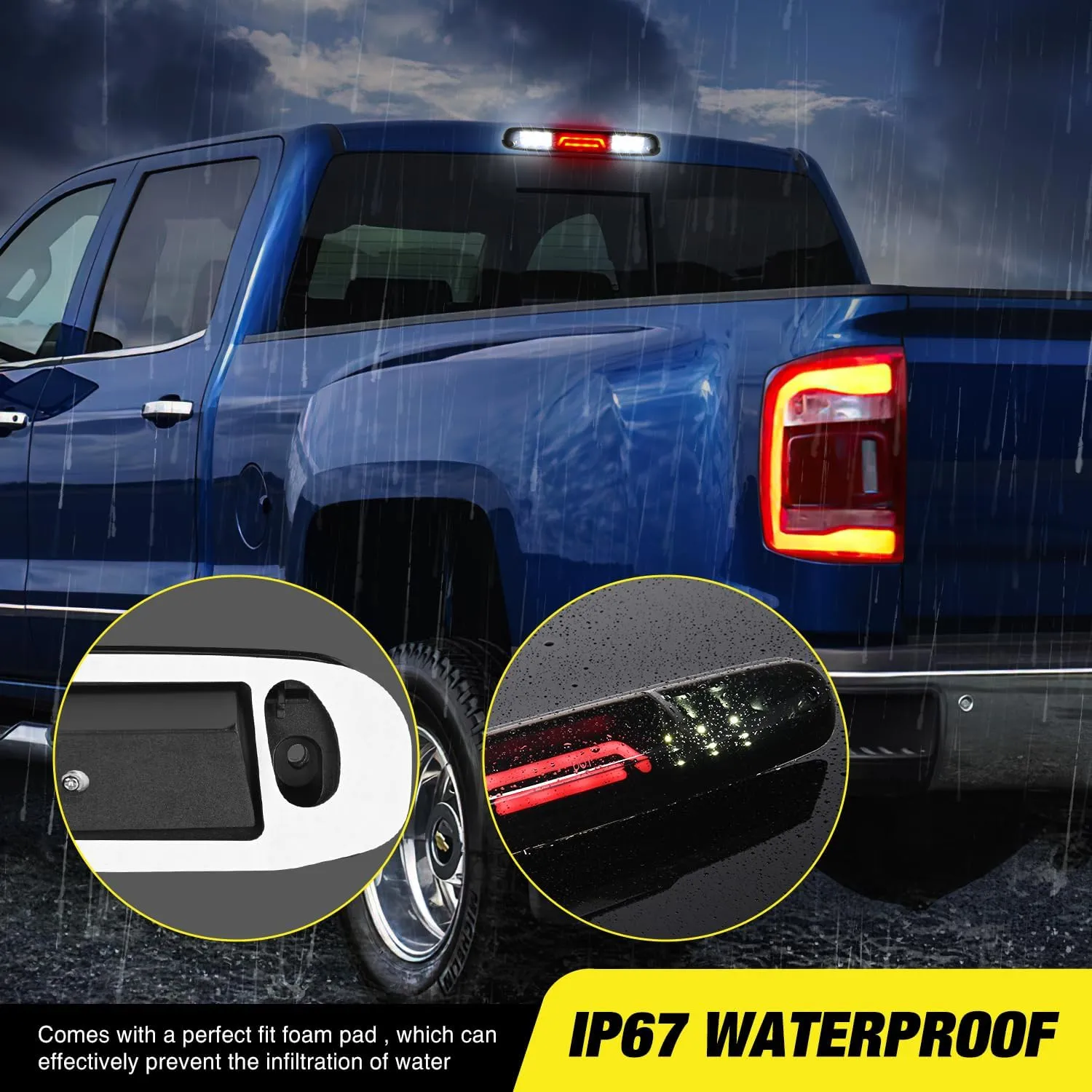 2007-2013 Chevy Silverado GMC Sierra 1500 2500 3500HD Third Brake Light