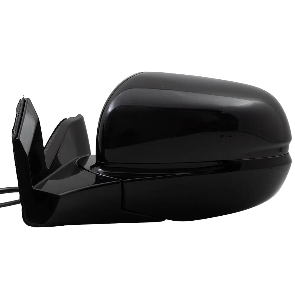 2017-2020 Honda Ridgeline Sport Power Door Mirror Assembly Paint To Match Black Manual Folding Without Heat-Signal-Memory-Auto Dimming LH