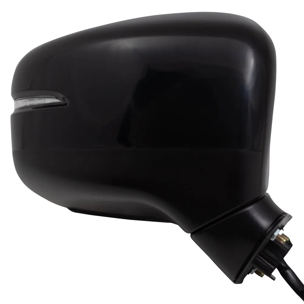 2018-2023 Honda Odyssey Power Door Mirror Assembly Paint To Match Black Manual Folding With Heat-Signal Without Memory-Auto Dimming-Side View Camera RH