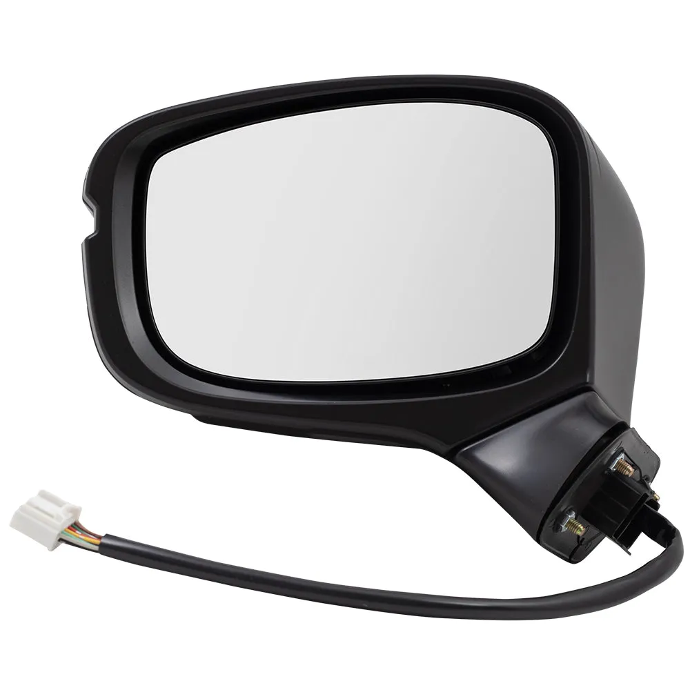2018-2023 Honda Odyssey Power Mirror Paint To Match Black Manual Folding With Heat-Signal-Memory Without Auto Dimming LH