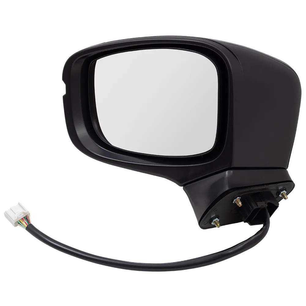 2018-2023 Honda Odyssey Power Mirror Paint To Match Black Manual Folding With Heat-Signal-Memory Without Auto Dimming LH