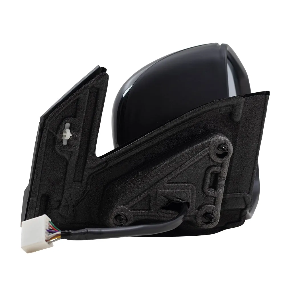 2019-2022 Honda Pilot EX-L/Special Edition/TrailSport Power Mirror Assembly Paint To Match Black Manual Folding With Heat-Signal-Memory Without Auto Dimming-Side View Camera RH 2019-2023 Honda Passport EX-L