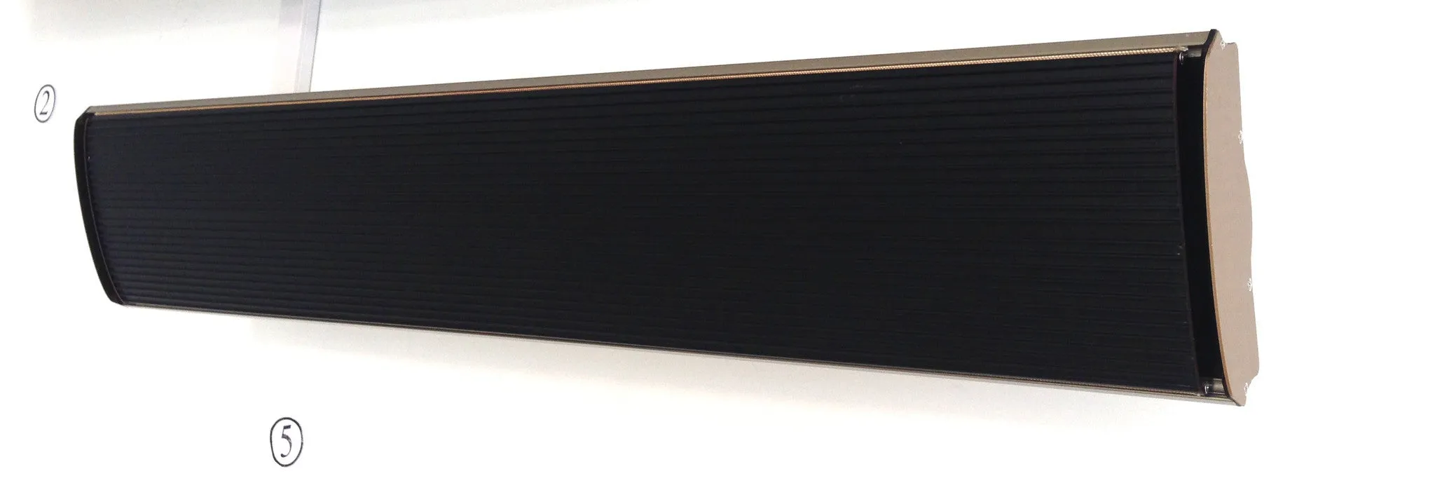 2.4kw Outdoor Radiant Infrared Heater