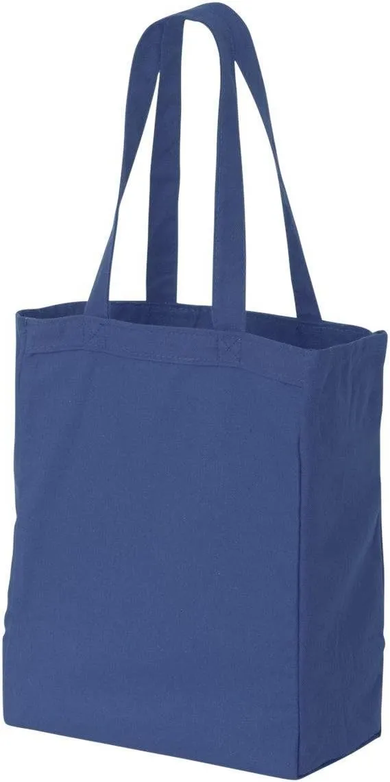 8861 - Gusseted 10 Ounce Cotton Canvas Tote