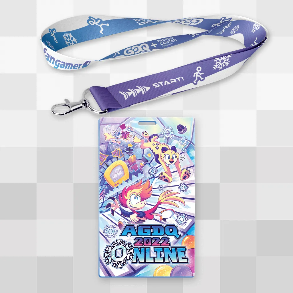 AGDQ 2022 Virtual Attendee Badge