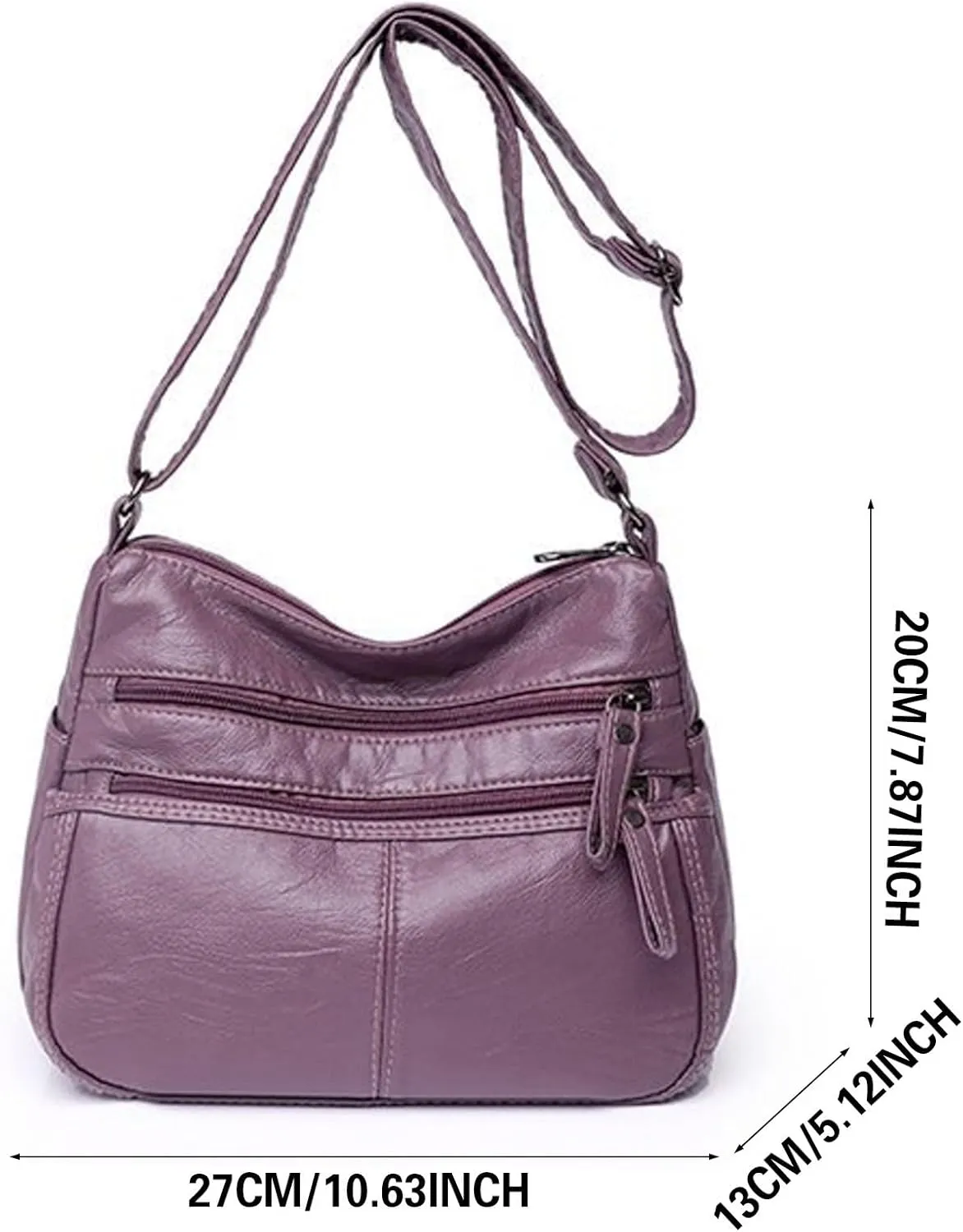 Anti Theft Crossbody Bags for Women Lightweight Quilted Fabric Handbags for Women Womens Vacation Shoulder Bag(Brown)