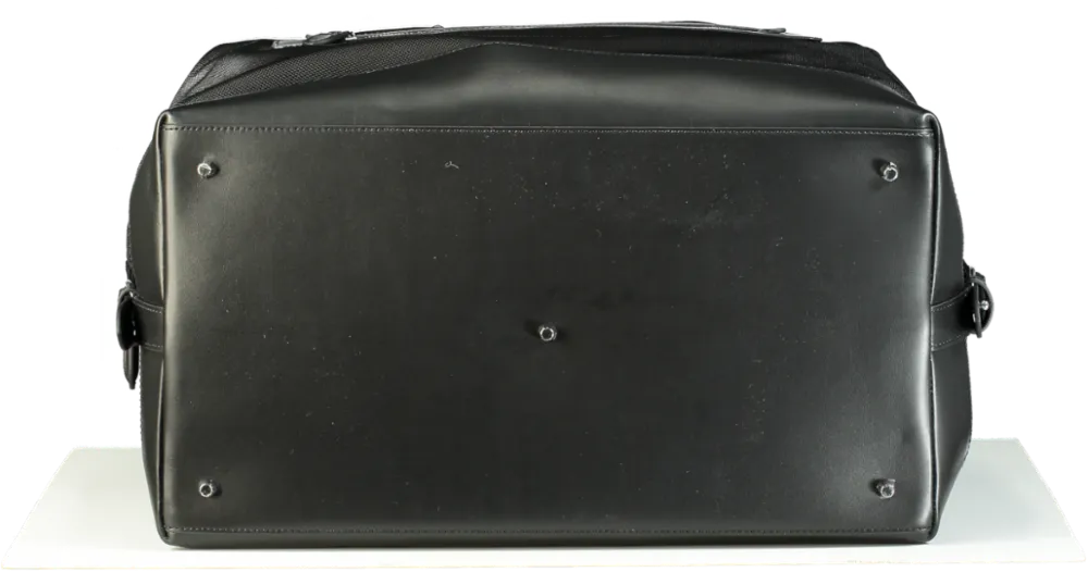 Aspinal Black Boston Holdall Travel Bag