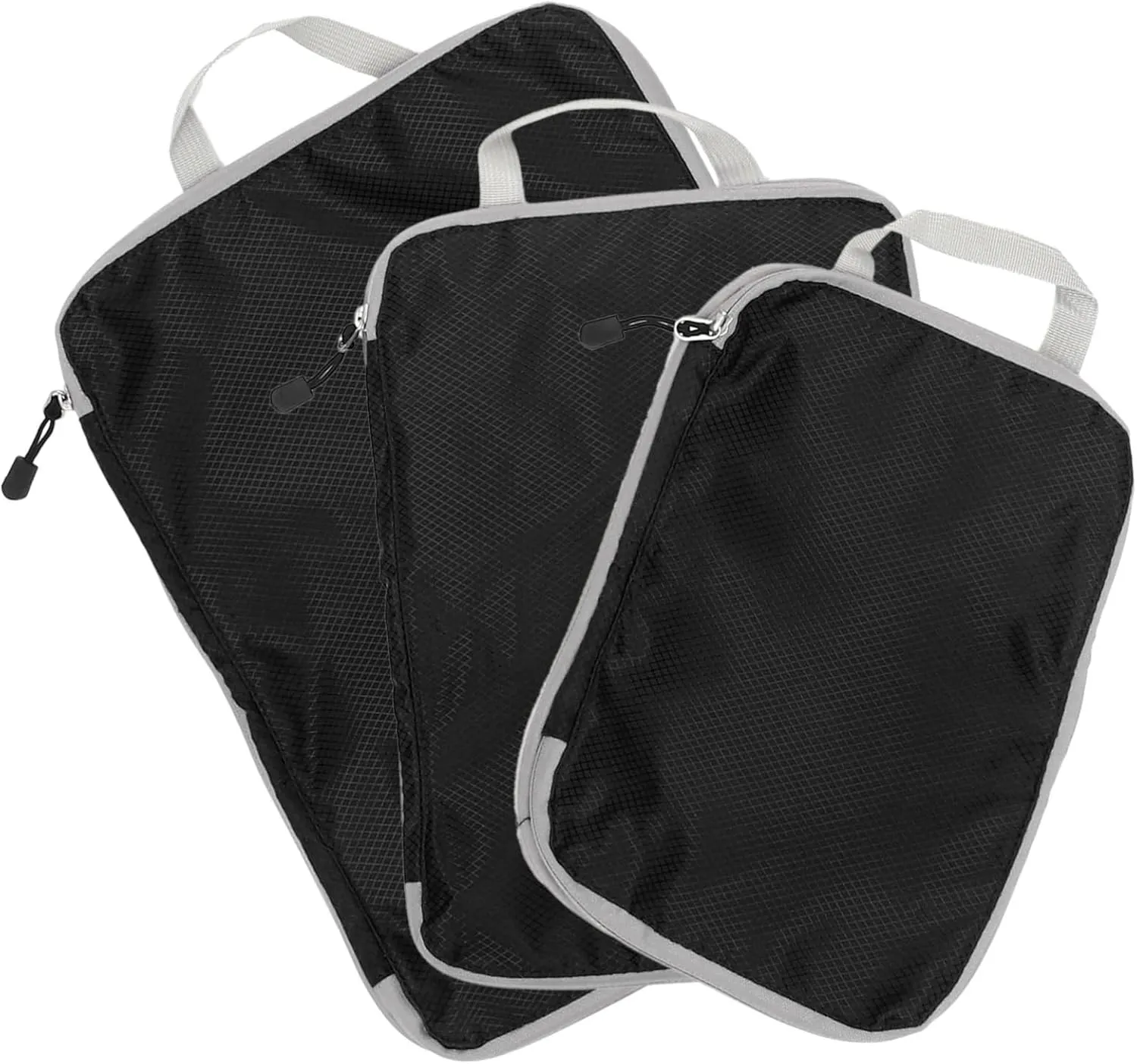 Beaupretty 3pcs Travel Organizer Bags Durable Packing Cubes for Efficient Travel Storage for Clothing Accessories Organization the Go Use