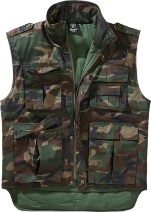 Brandit Ranger Straight Neck Camouflage Vest