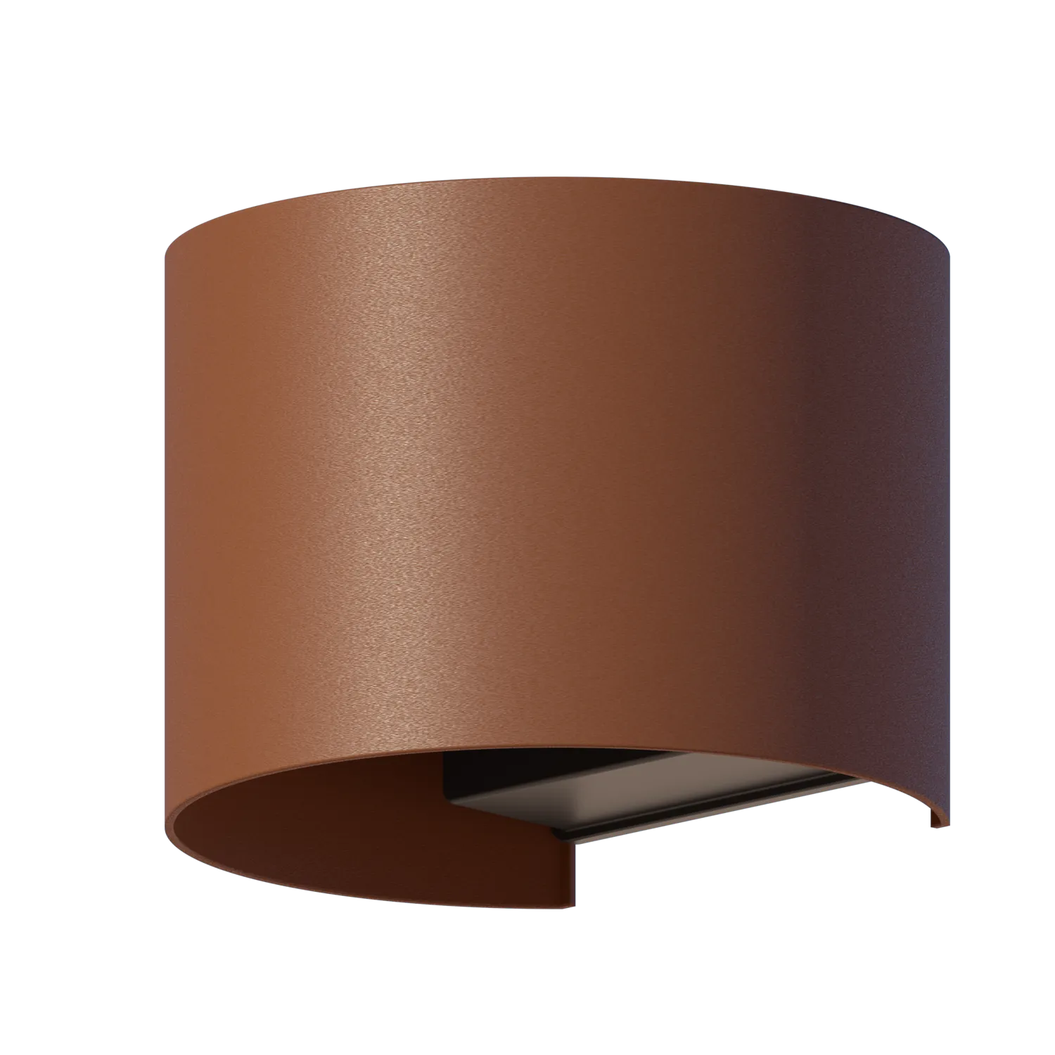 Calex LED Wall Lamp Oval Verona - Up & Down - Rust - Warm White Light - 7W