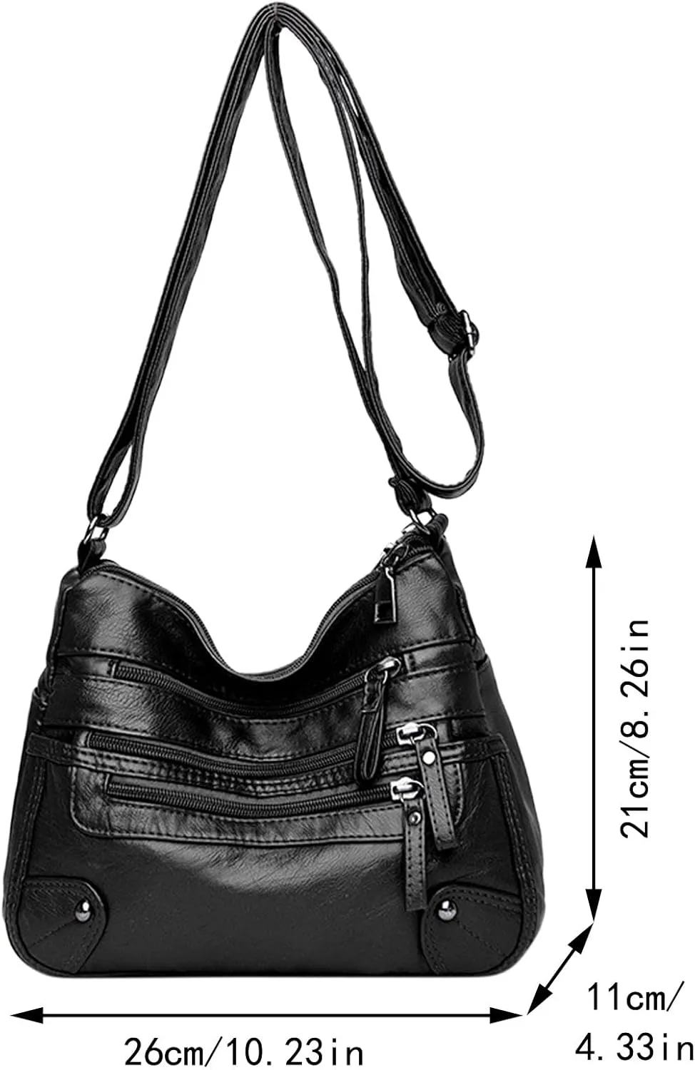 Canvas Tote Bag Soft Leather Shoulder Bags Layer Classic Crossbody Bag Luxury Designer Zipper Handbag And Purse
