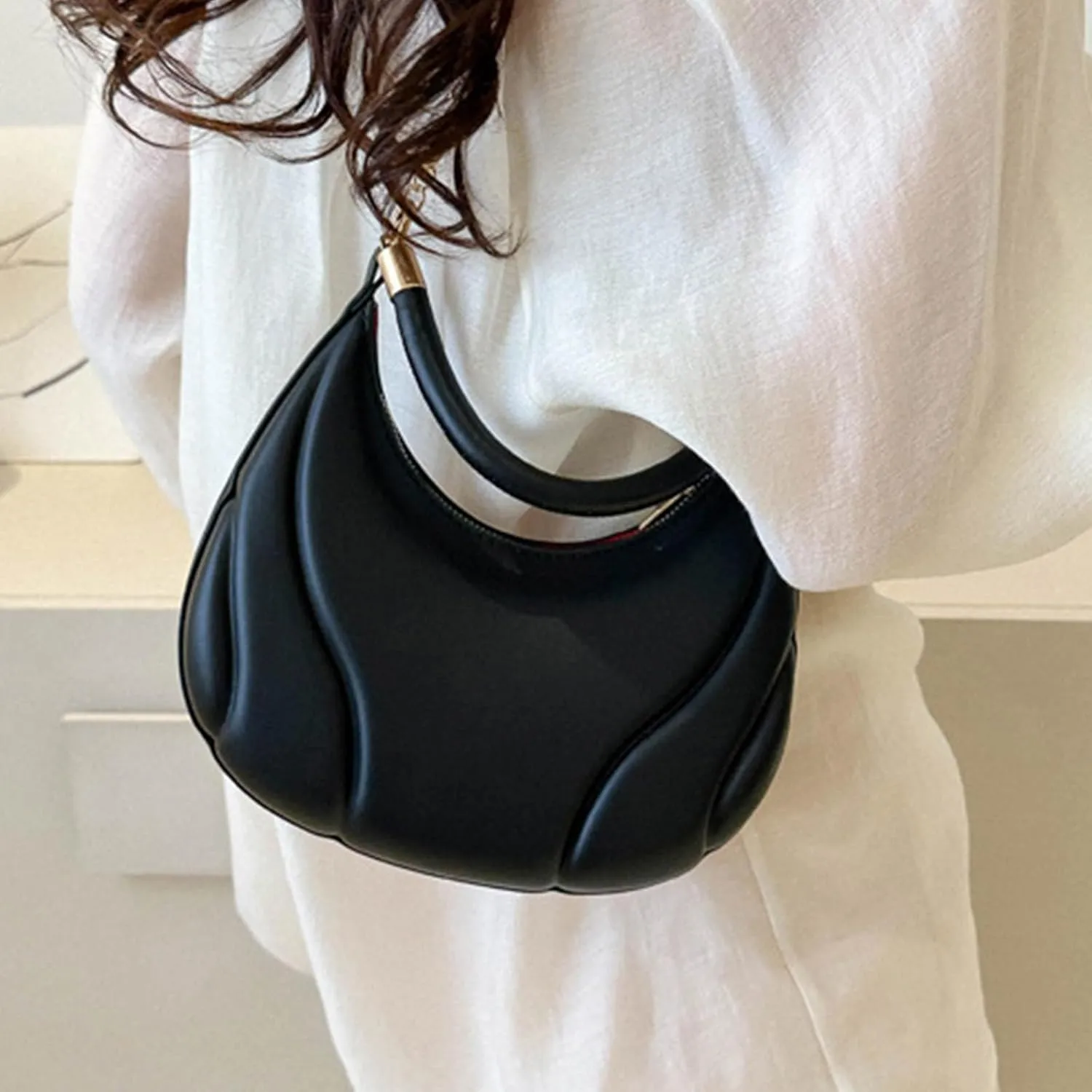 Canvas Tote Bag Soft Leather Shoulder Bags Layer Classic Crossbody Bag Luxury Designer Zipper Handbag And Purse