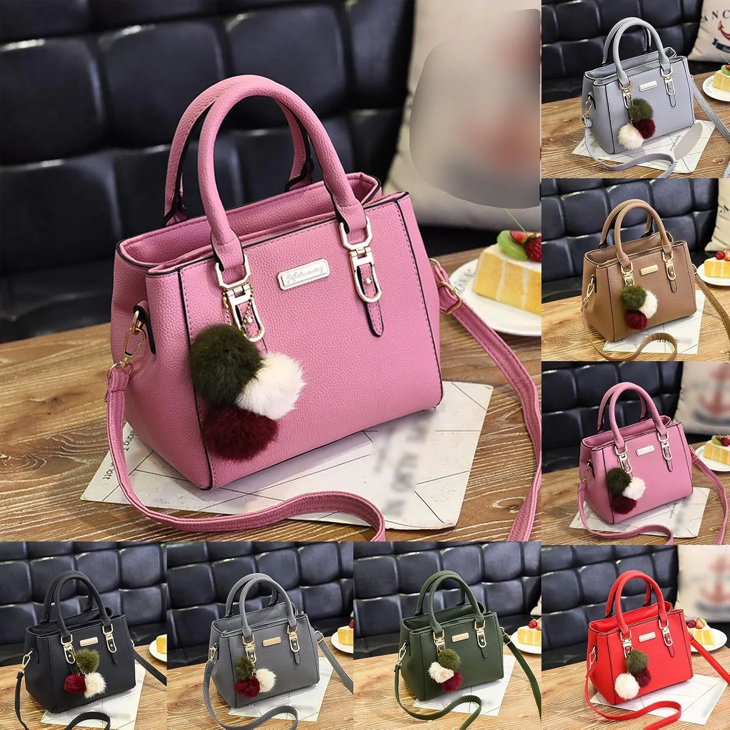 Canvas Tote Bag Soft Leather Shoulder Bags Layer Classic Crossbody Bag Luxury Designer Zipper Handbag And Purse