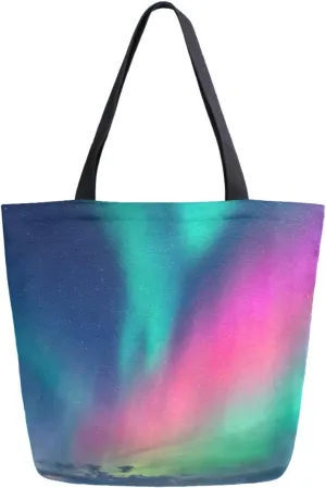 Chic Cute Fashion Style Pattern Extra Large Shoulder Tote Bag for Beach Travel Weekender Gym Grocery Shopping