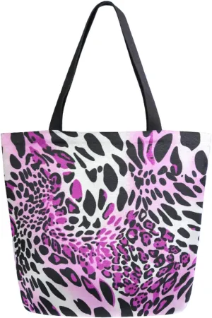 Chic Cute Fashion Style Pattern Extra Large Shoulder Tote Bag for Beach Travel Weekender Gym Grocery Shopping