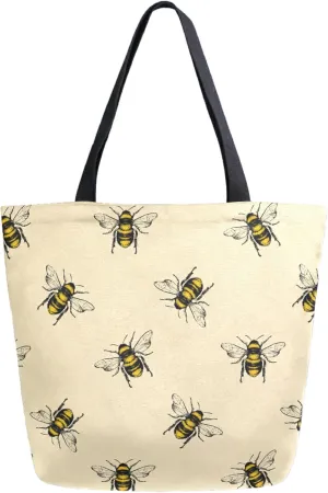 Chic Fashion Floral Pattern Extra Large Shoulder Tote Bag for Beach Travel Weekender Gym Grocery Shopping