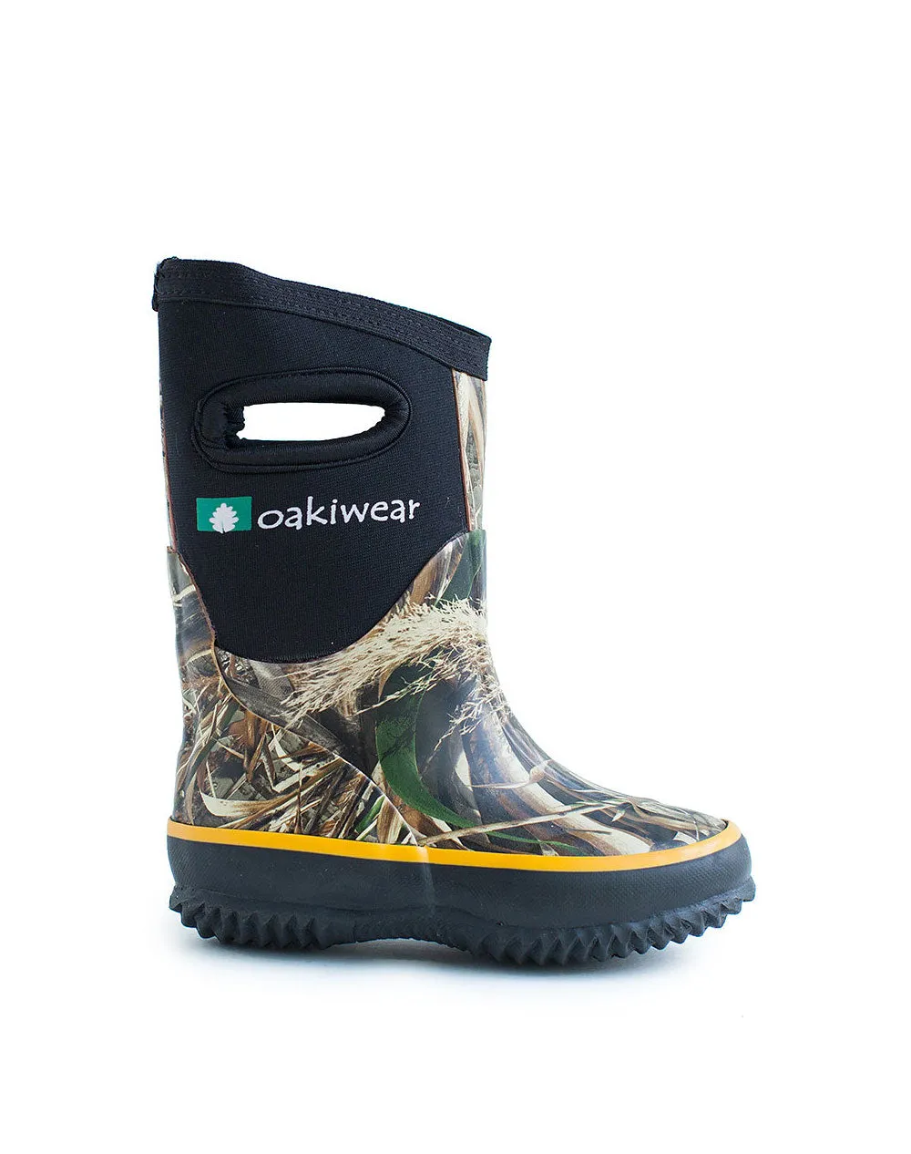CHILDREN’S NEOPRENE RAIN/SNOW BOOTS, MAX 5 CAMO