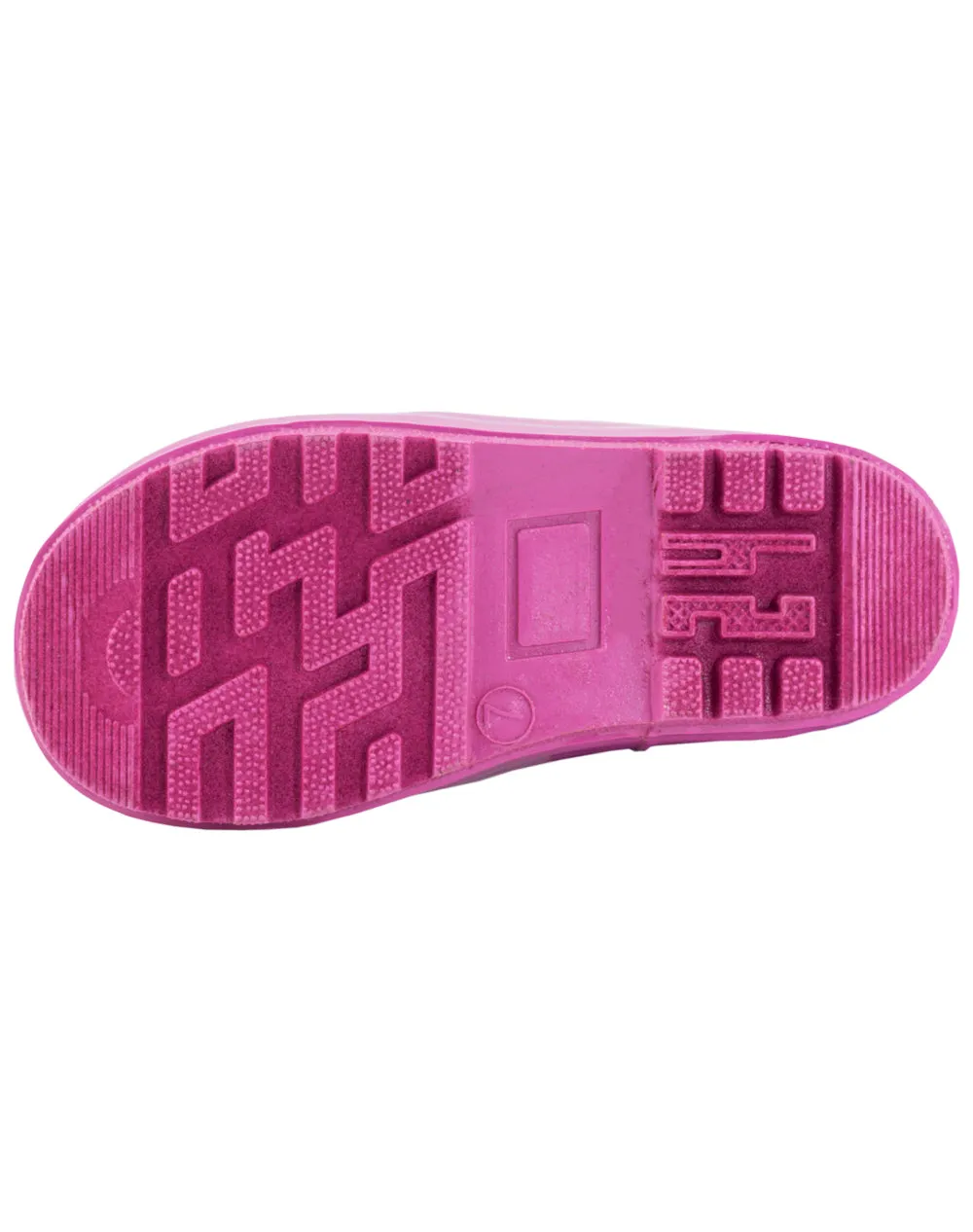 CHILDREN’S RUBBER RAIN BOOTS BLACK & PINK