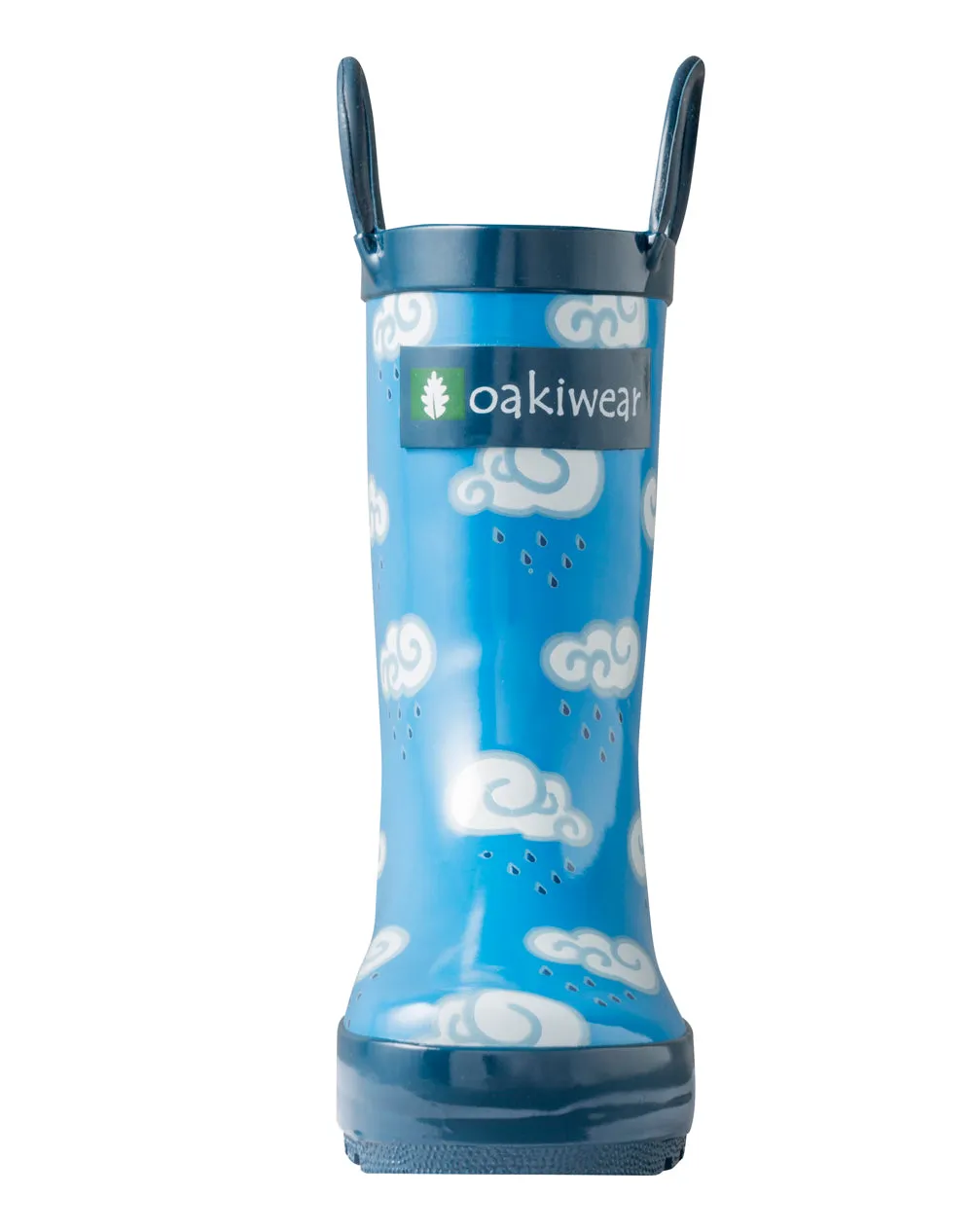 CHILDREN’S RUBBER RAIN BOOTS, CLOUDS