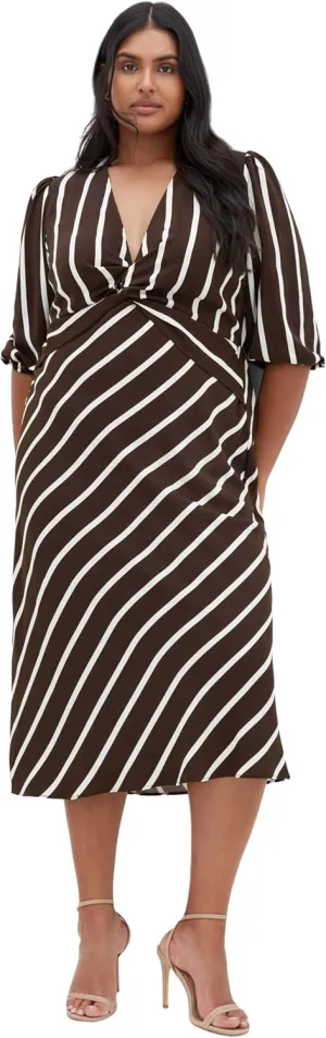 City Chic Women's Plus Size Dress Talbot Court