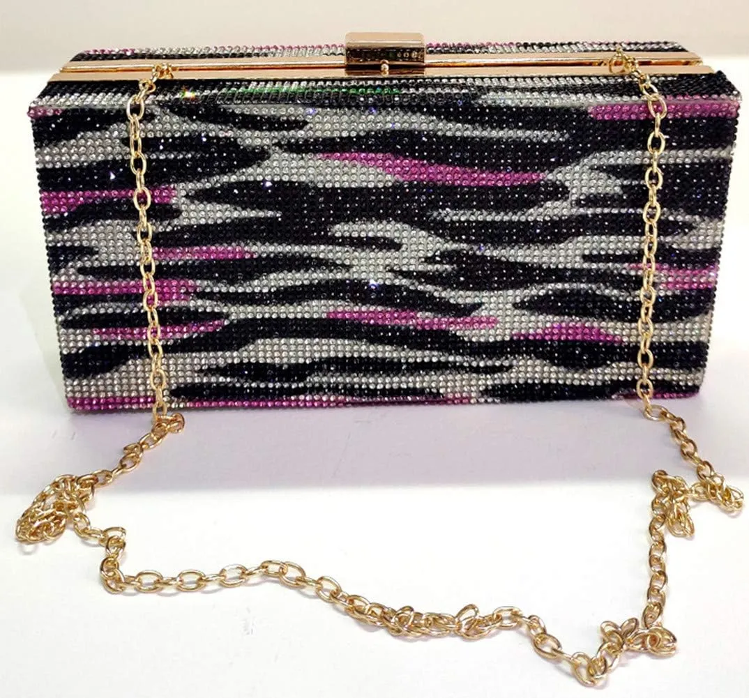 Classic Dollar Style Evening Bags With Diamond Shoulder Bag Wallet Clutch