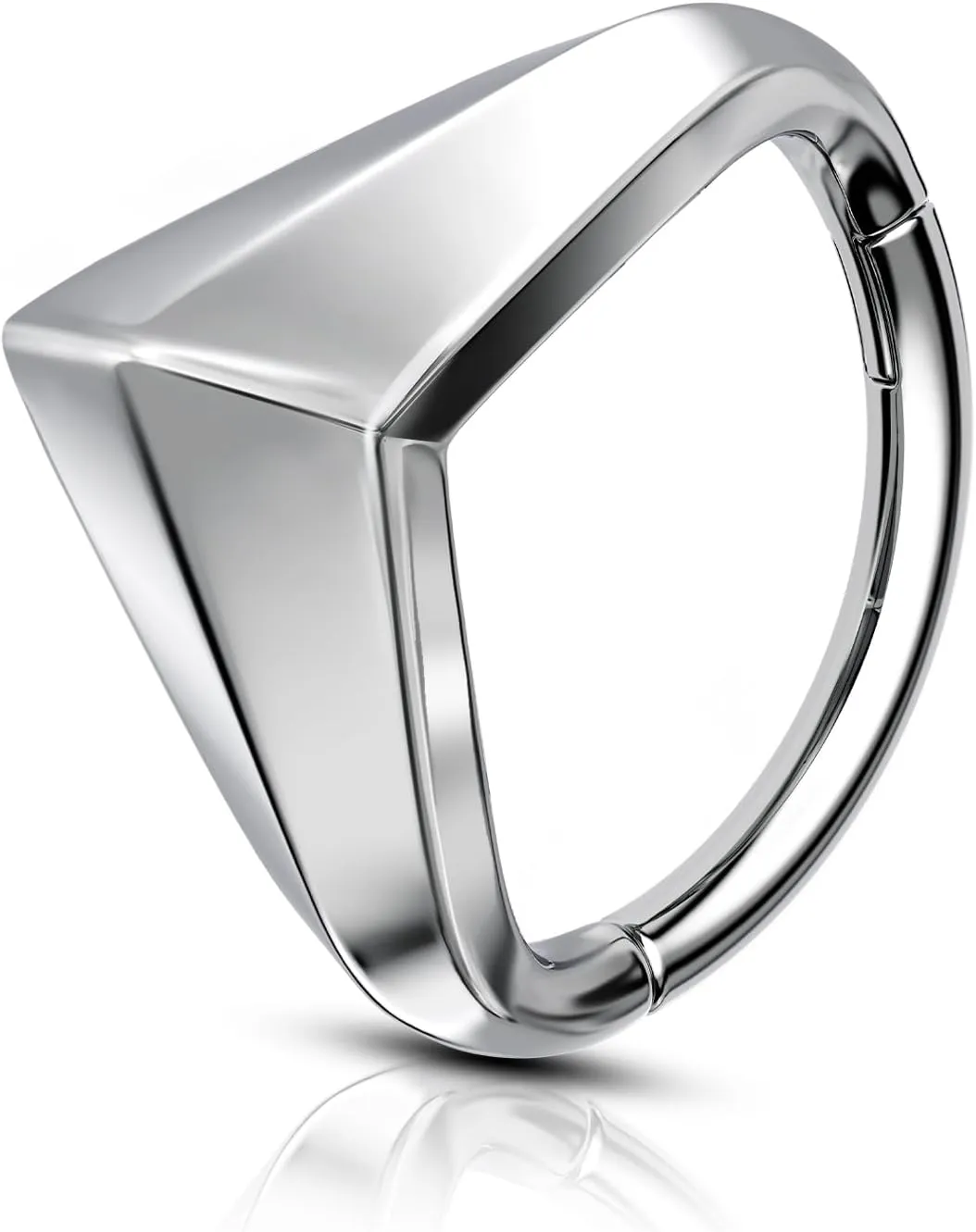 COCHARM Minimalist Cartilage Hoop Earring 16G Silver Helix Piercing Jewelry 316L Stainless Steel Septum Conch Piercing Jewelry