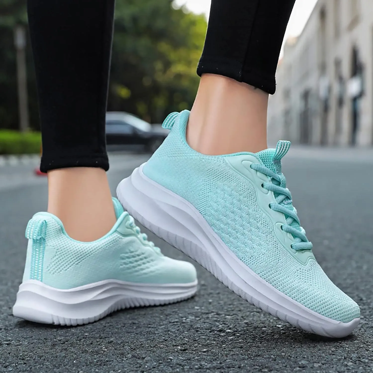Comfort Lightweight Breathable Sneakers for Women Sports Workout Gym Shoes for Running Fashion Aesthetic Shoe