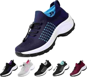 Comfort Wear Shoes for Women Comfortwear Orthopedic Sneakers Ortho Breathable Shoes for Plantar Fasciitis