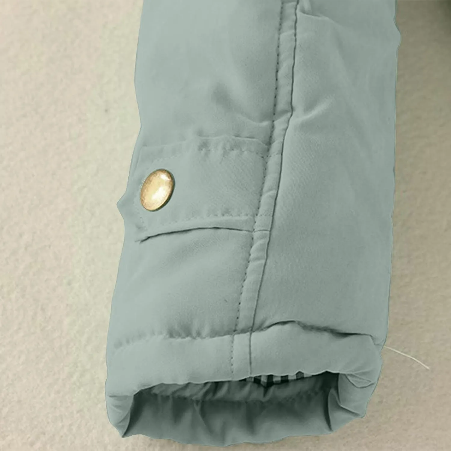 cooki Winter Coats for Women Fleece Lined Puffer Coat Women Long Down Coat Warm Parka Coat Faux Fur Hooded Coat With Pockets