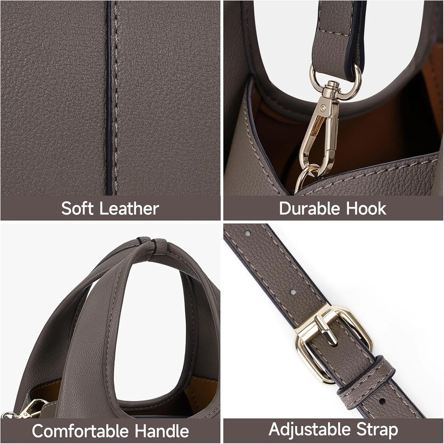 Crossbody Bag Top Handle Handbag for Women Trendy Purse Satchel Bags Pebble Leather Shoulder Bag Hobo Tote Handbag