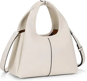 Crossbody Bag Top Handle Handbag for Women Trendy Purse Satchel Bags Pebble Leather Shoulder Bag Hobo Tote Handbag