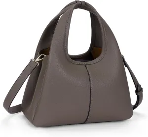 Crossbody Bag Top Handle Handbag for Women Trendy Purse Satchel Bags Pebble Leather Shoulder Bag Hobo Tote Handbag