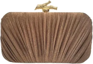Evening Bag Clutch Purses for Women Chic Satin Pleated Designer Shoulder Handbags Crossbody Purse for Party Prom Wedding