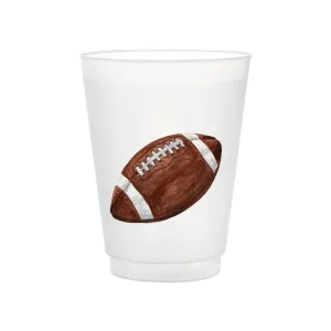 Football Frosted Cup