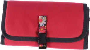 FRCOLOR Toiletry Bag Multi-compartment Travel Hanging Bag for Shampoo Toothbrush Makeup Compact