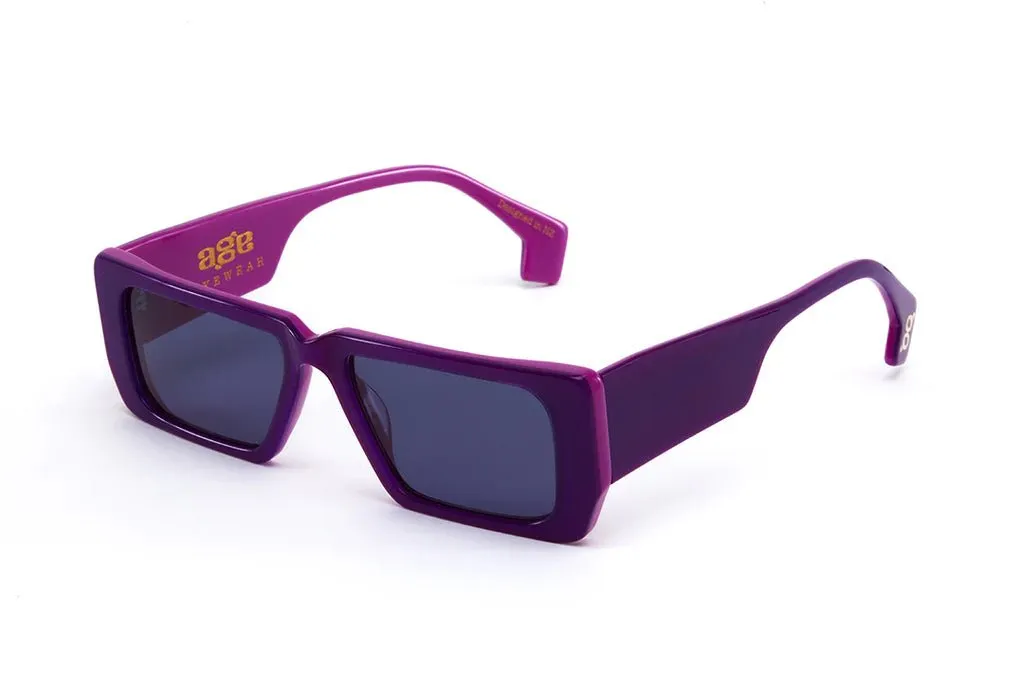Garage Violet Sunglasses - 1034