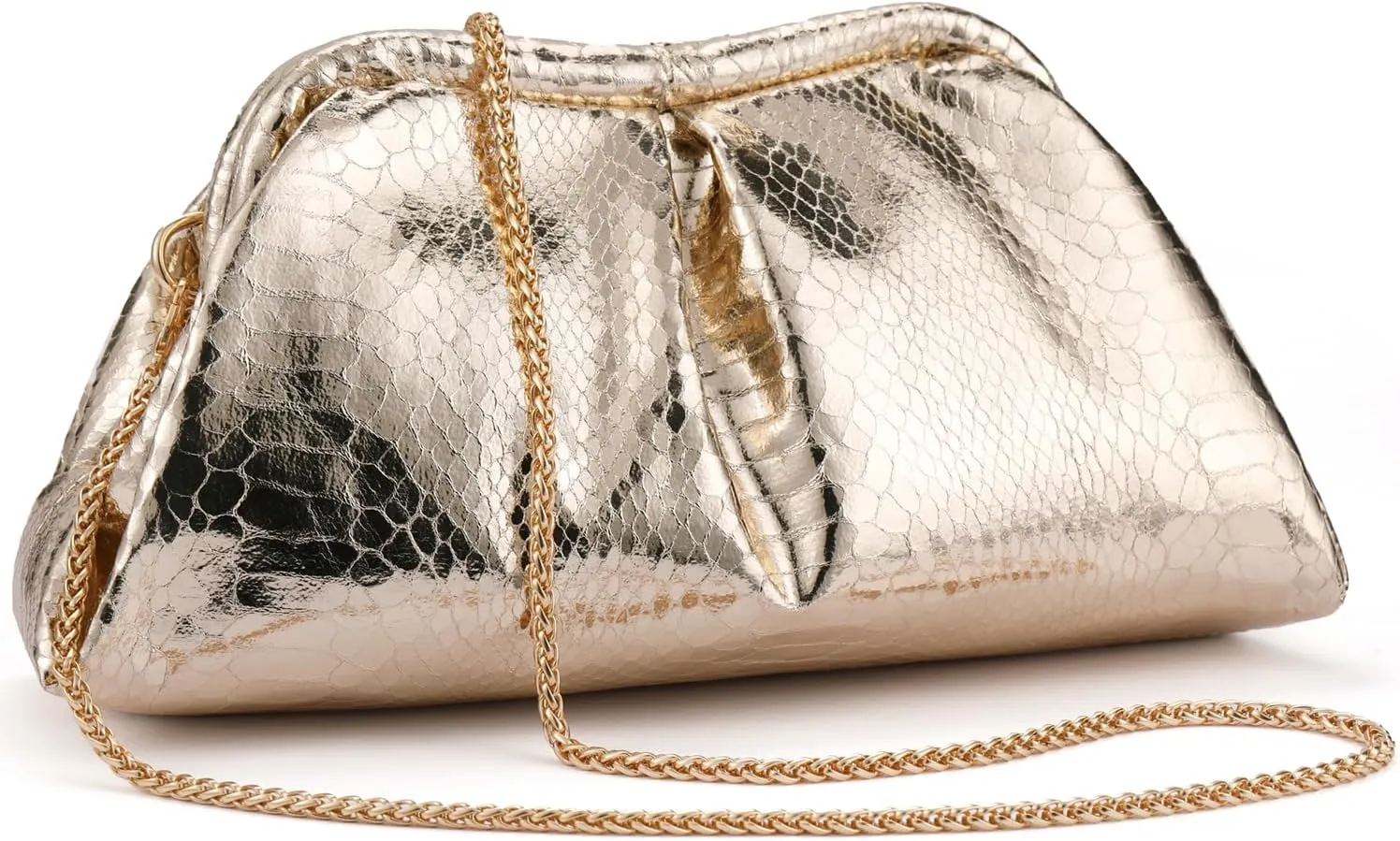 Gold Clutch Bags for Women