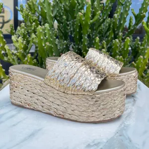 Gold Slide Wedges