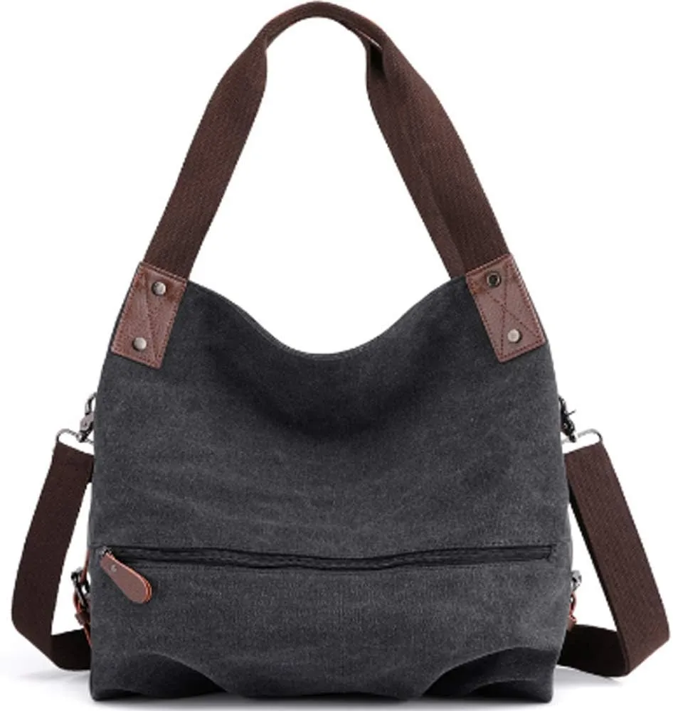 Handbag for Women Satchel Tote Bag Casual Canvas Pouch Handbags Purse Hobo Bag