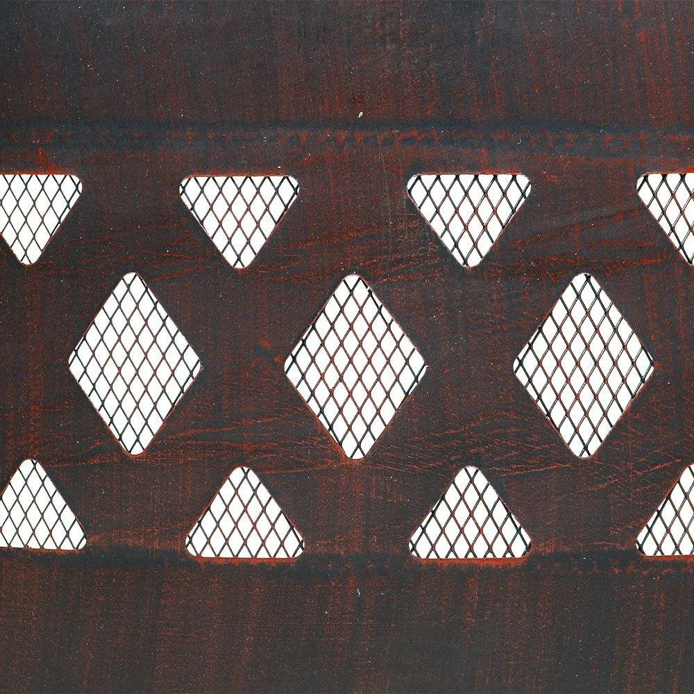 Heavy Duty Crossweave Campfire Ring, 36 Inch by Sunnydaze