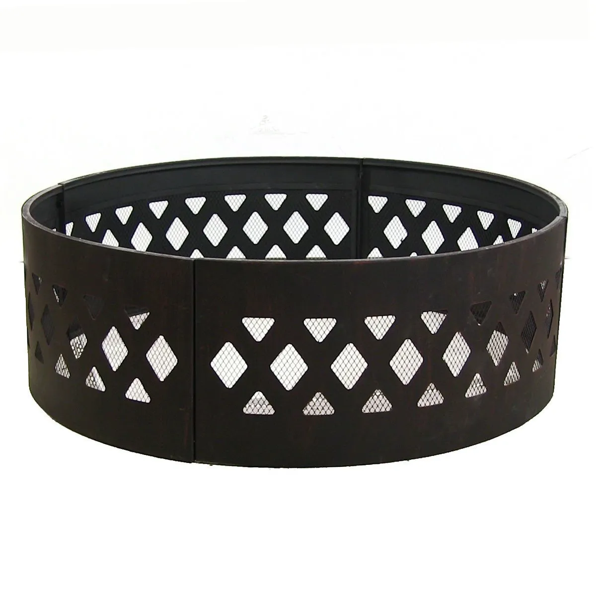 Heavy Duty Crossweave Campfire Ring, 36 Inch by Sunnydaze