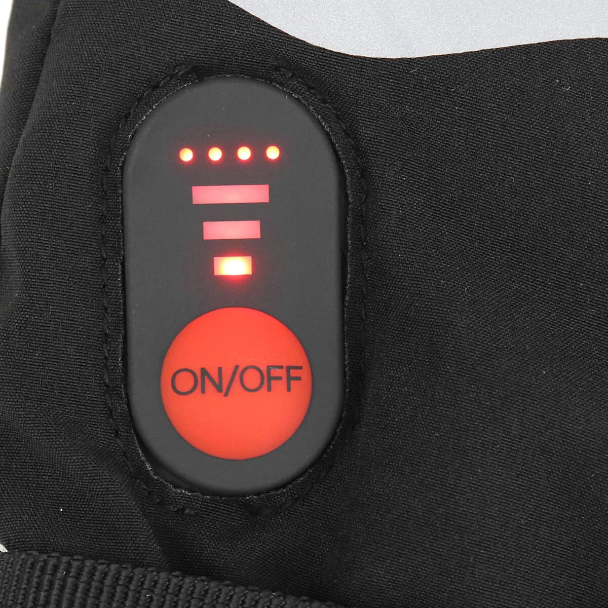 HG-02 Black Electric Heated Gloves, Waterproof Warm 1Pair