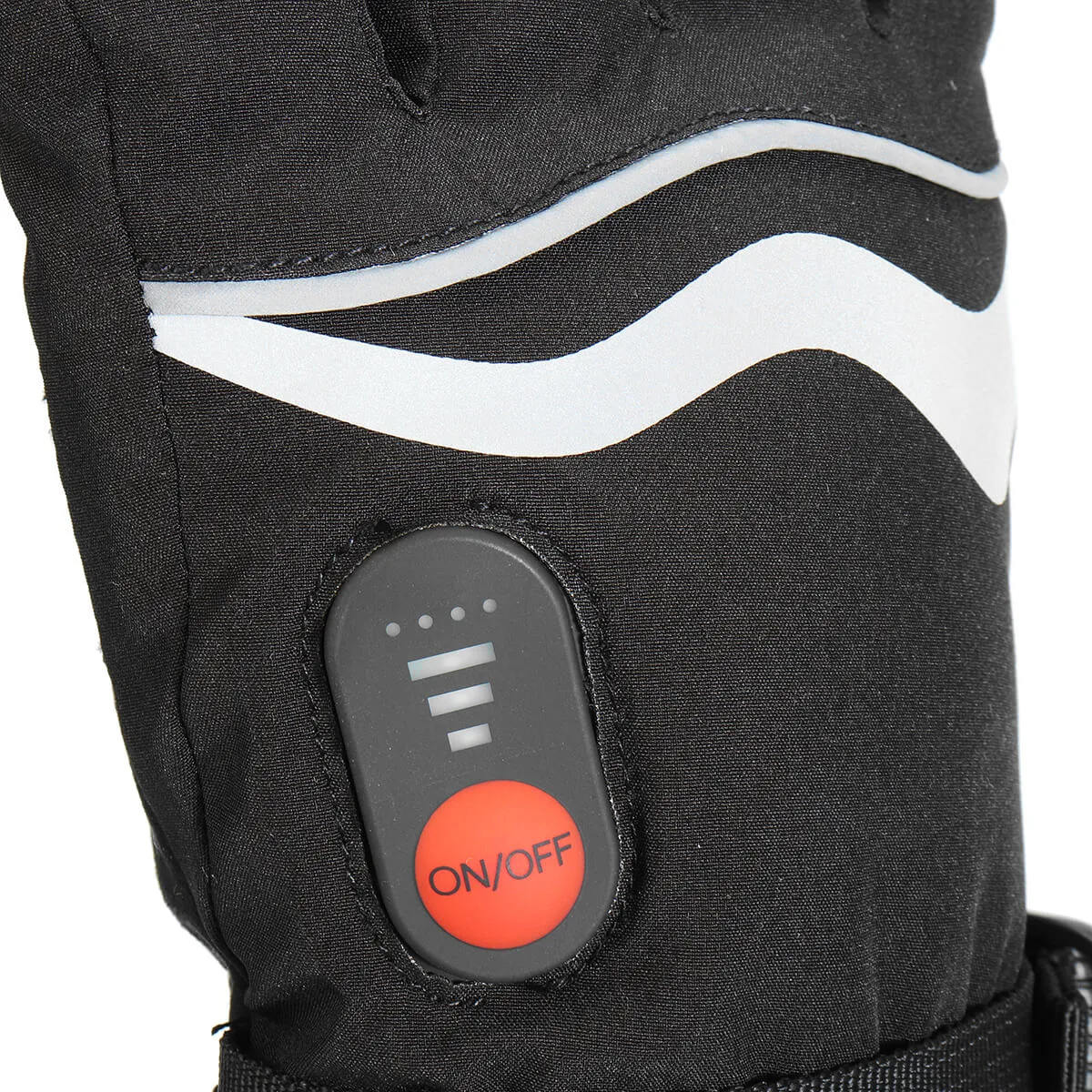 HG-02 Black Electric Heated Gloves, Waterproof Warm 1Pair