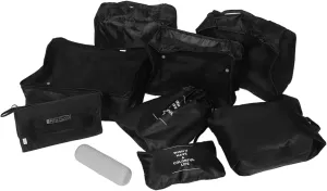 Homoyoyo Versatile Travel Storage Bags Set 9-piece Duffle Bag for Clothing Laundry Makeup Women's Accessories Foldable Portable Toiletry Cup